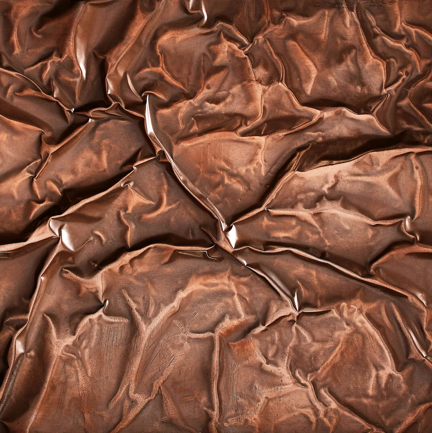 entropy, copper - closeup