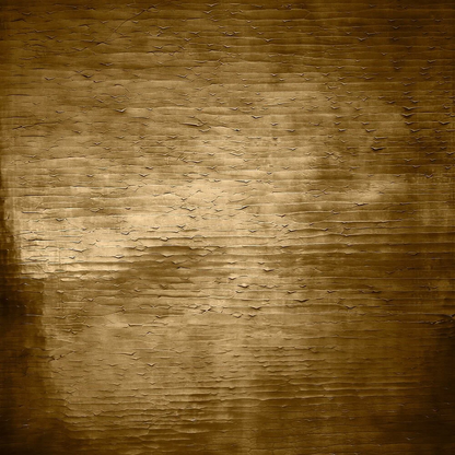 fractured gesso, gold brass - closeup