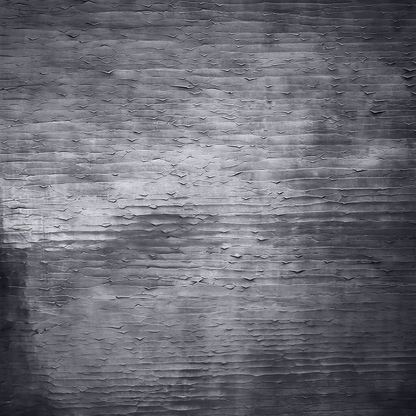 fractured gesso, pewter - closeup