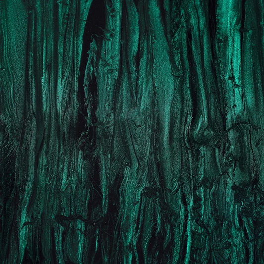 linear, green - closeup