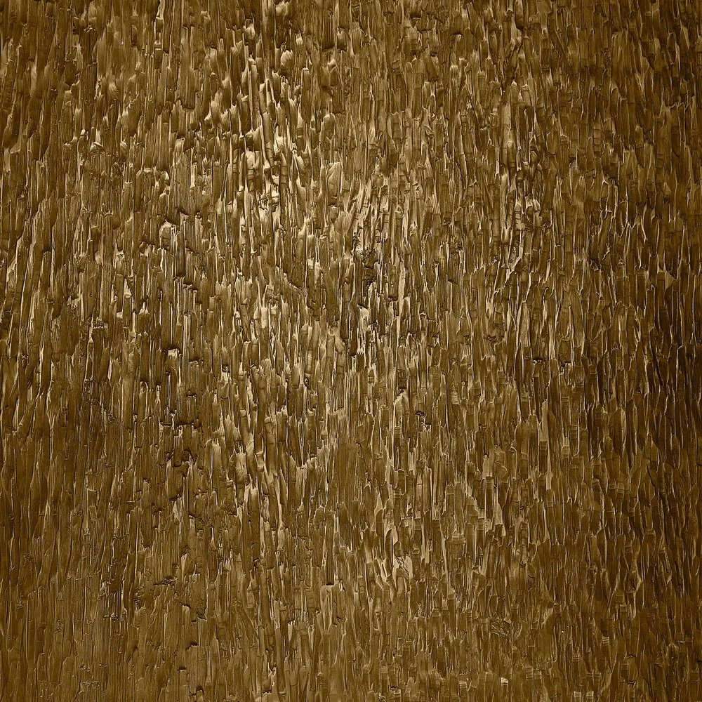mattock, gold brass - closeup