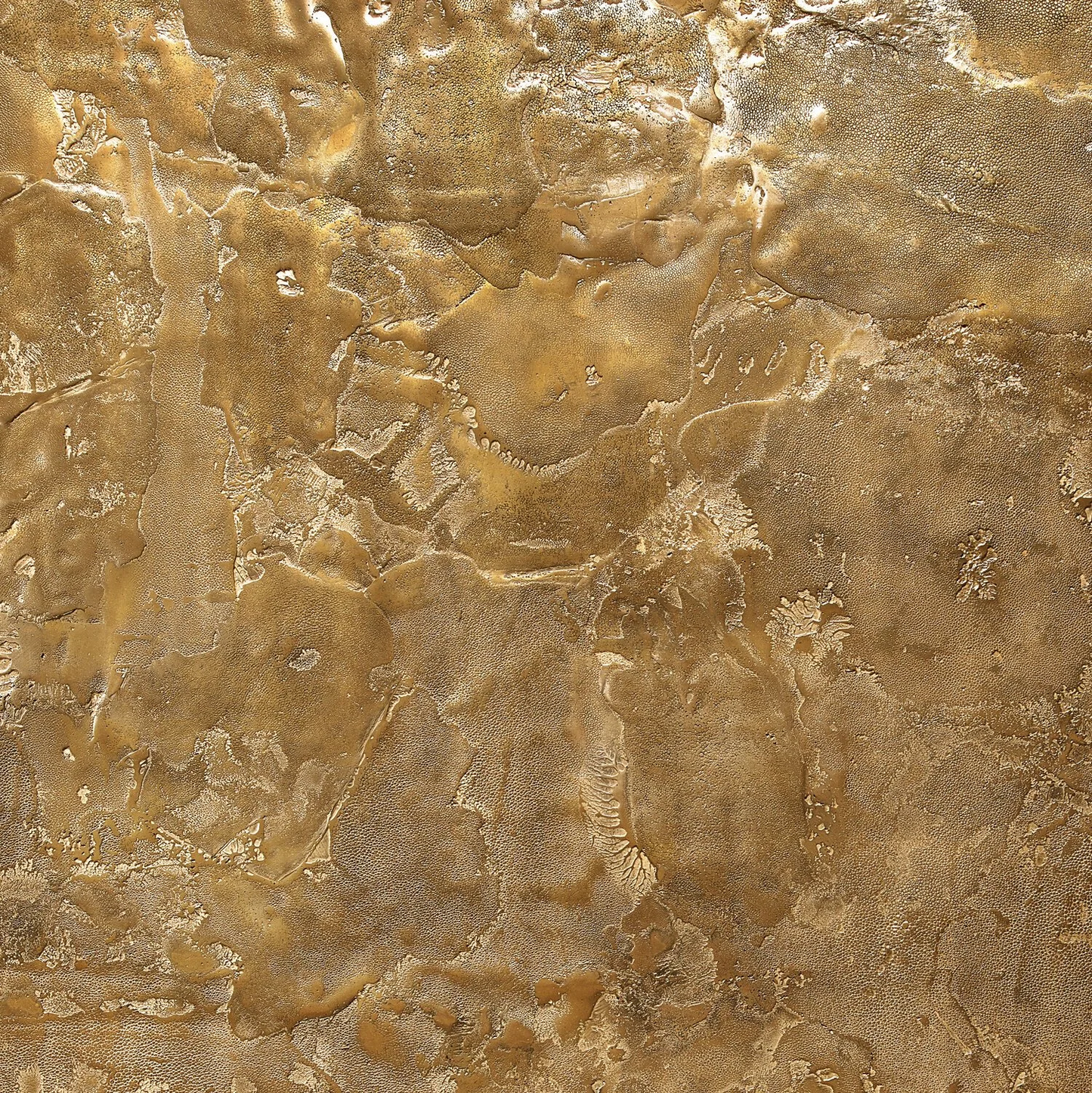 ragged shagreen, gold brass - closeup