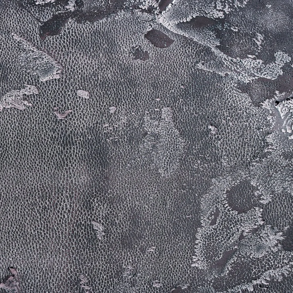ragger shagreen, iron - closeup