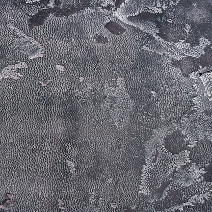 ragger shagreen, iron - closeup