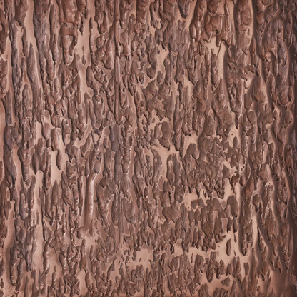 stalactite, copper - closeup