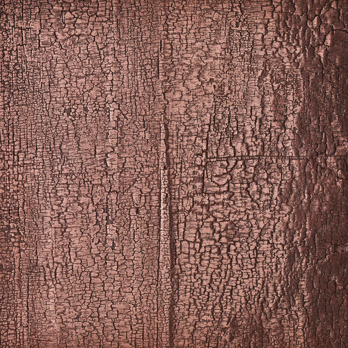 burnt, copper - closeup