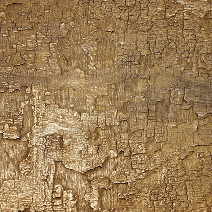 ShouSugiBann, gold brass - closeup