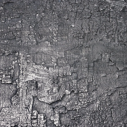 ShouSugiBann, iron - closeup